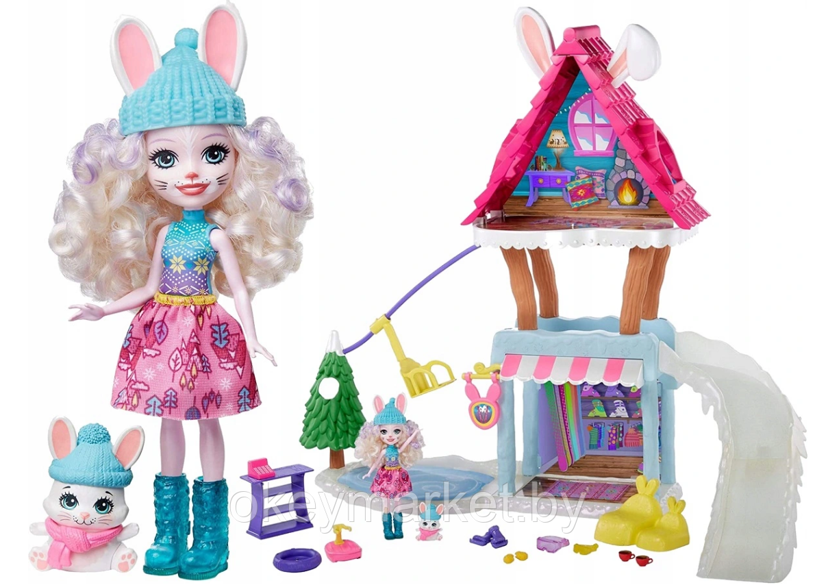 Игровой набор Шале в горах Mattel Enchantimals GJX50 - фото 1 - id-p127760841