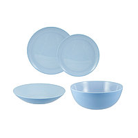 Набор посуды i "DIWALI" голубой 19 пр