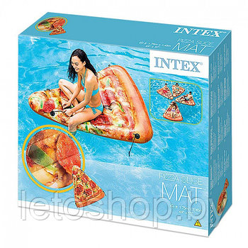 Надувной матрас-плот Intex 58752 Пицца, 175*145 см