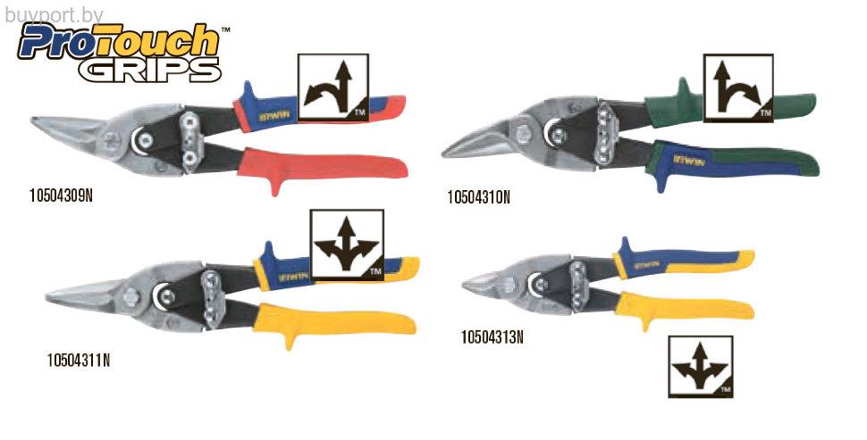 Ножницы по металлу IRWIN (Aviation 101, прямое и левое резание) - фото 1 - id-p127790294