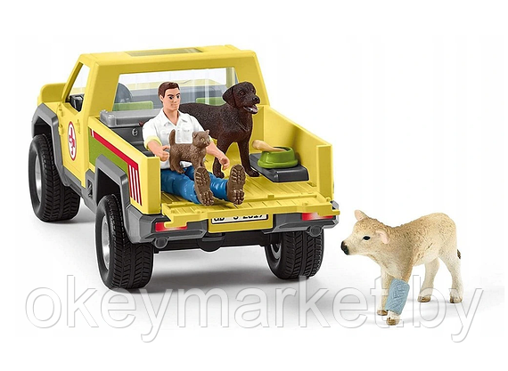 Набор Schleich Мобильная ветеринарная станция 42503, фото 2