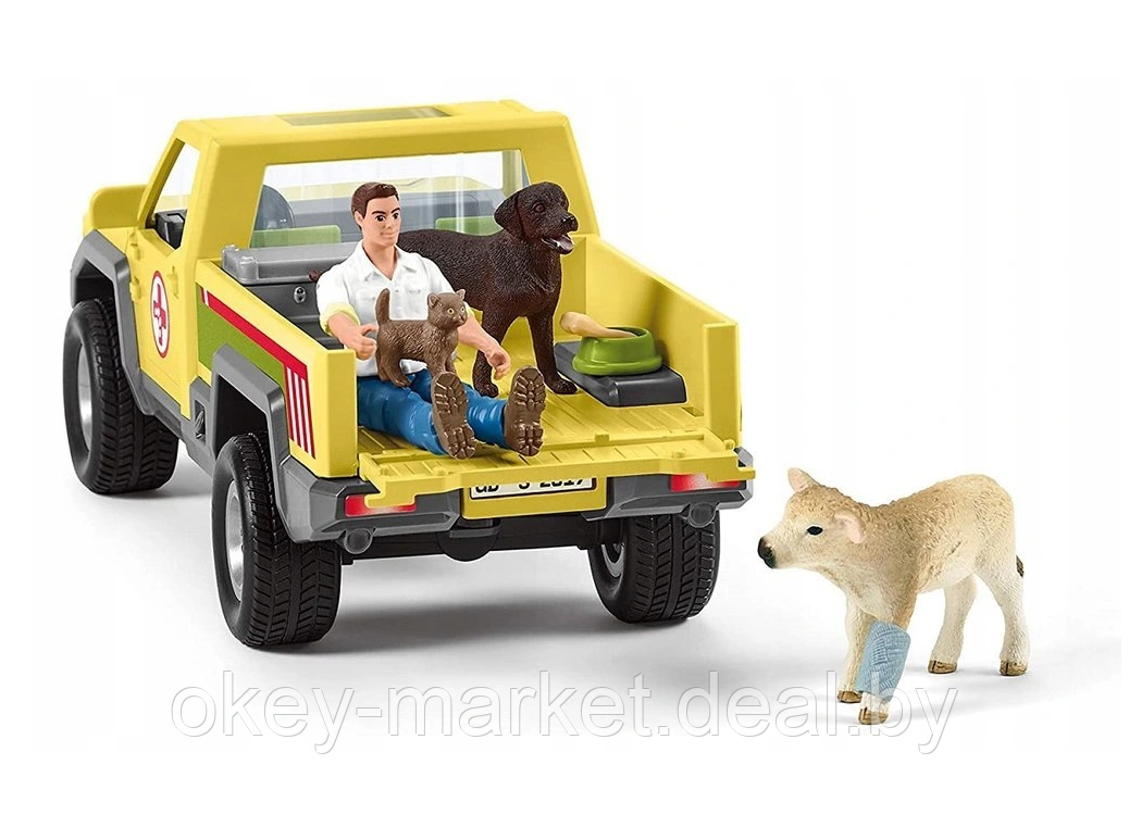 Набор Schleich Мобильная ветеринарная станция 42503 - фото 4 - id-p127793042