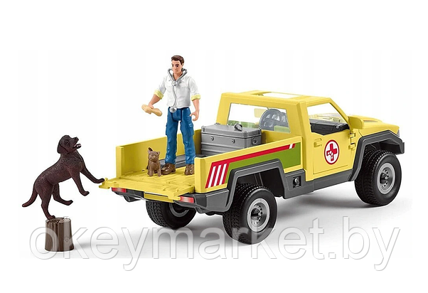 Набор Schleich Мобильная ветеринарная станция 42503, фото 3