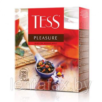 Чай черный "Tess" Pleasure пакетированный 100 пак.Цена указана без учета НДС 20%