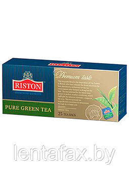 Чай зеленый пакетированный "Riston" Pure Green Tea 25 пак
