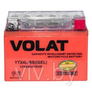 АКБ 4Ah Volat YTX4L-BS(iGEL)R+