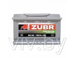 АКБ 6CT-80Ah Zubr Premium R+