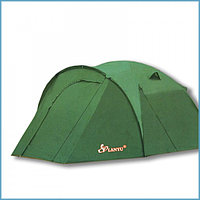 Палатка 4-х местная LanYu 1677D туристическая 220+110+70x240x170см с тамбуром