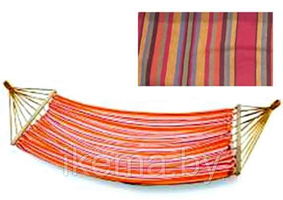 Гамак текстильный на деревянном каркасе 200х100 см - фото 1 - id-p127806412