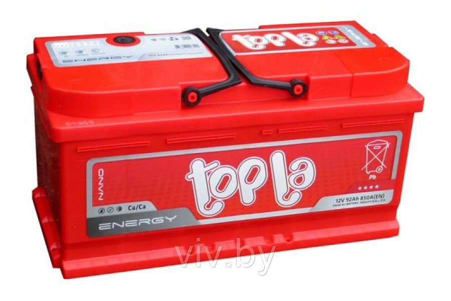 АКБ 92Ah TOPLA Energy R+ 108092