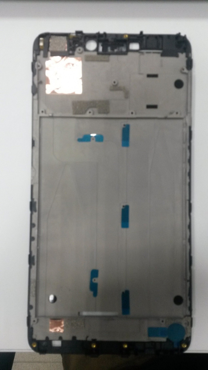 Средняя часть (рамка) для Xiaomi Mi Max 2,черная - фото 1 - id-p127851107