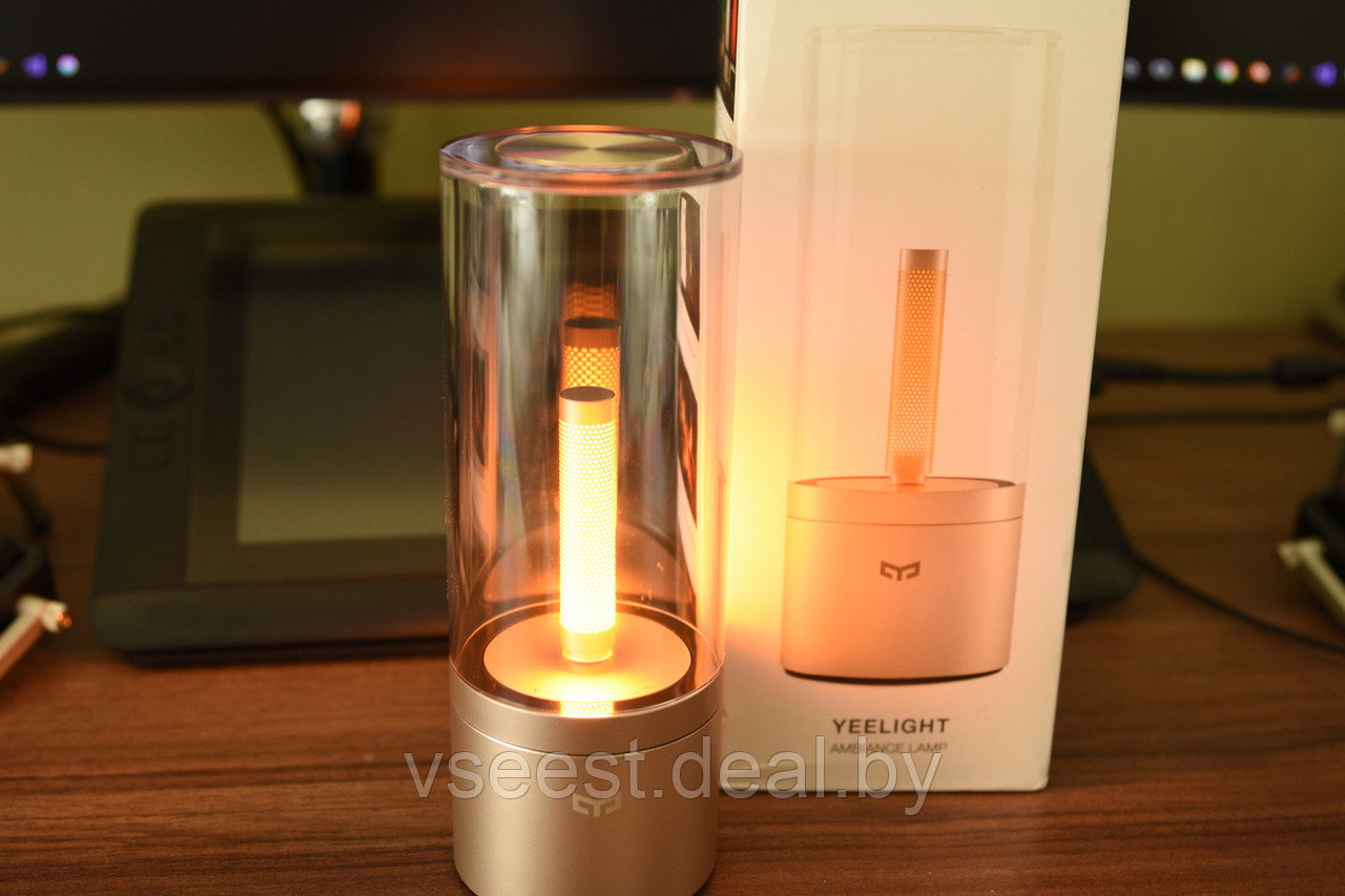 Умная настольная лампа-ночник Xiaomi Candle-lit atmosphere light (shu)