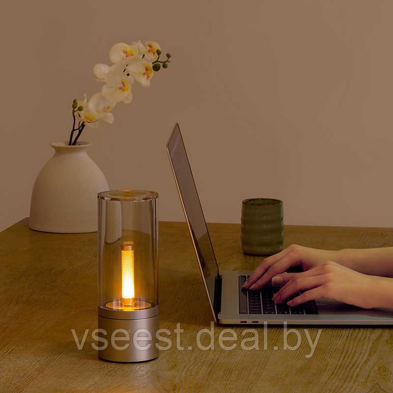 Умная настольная лампа-ночник Xiaomi Candle-lit atmosphere light (shu) - фото 6 - id-p127852696