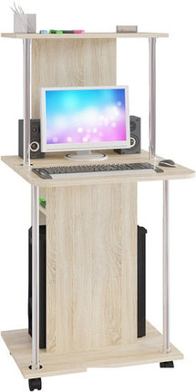Компьютерный стол Сокол КСТ-12 (дуб сонома), фото 2