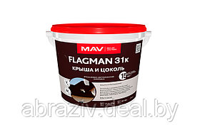 Краска ВД-АК FLAGMAN 31к вишневая матовая 11л (14 кг)