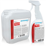 ИНТЕРХИМ 703 + Усиленное средство регулярной очистки поверхностей в санитарных помещениях 5л. Цена без НДС - фото 1 - id-p127873833