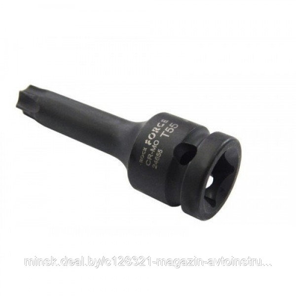 Бита-насадка TORX ударная литая 1/2" T60 Forsage F-24607860