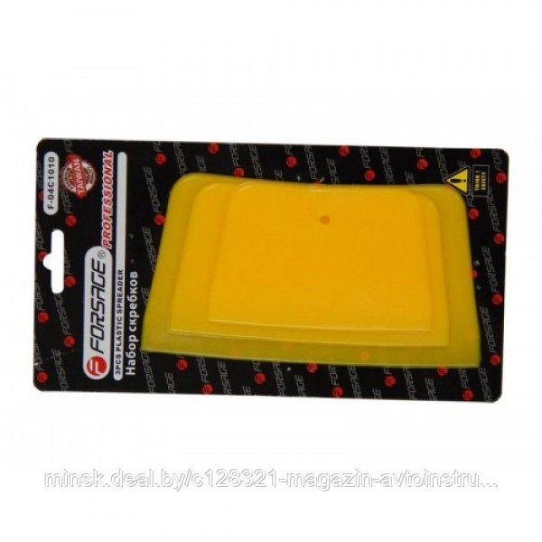 Комплект шпателей пластиковых 3 пр Forsage F-04C1010