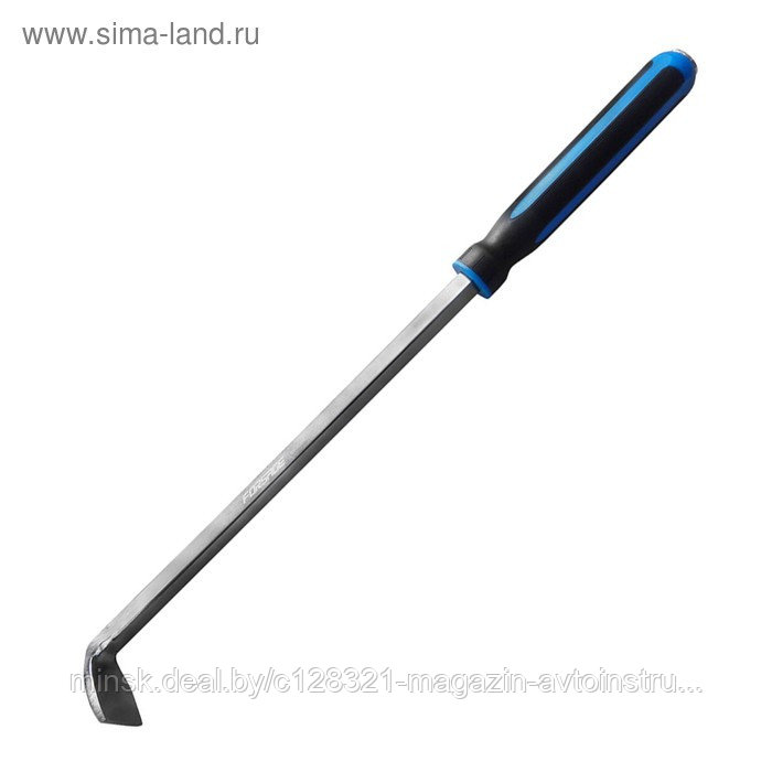 Монтажка изогнутая 90 град с прорезиненной рукояткой 610мм Forsage F-687610C