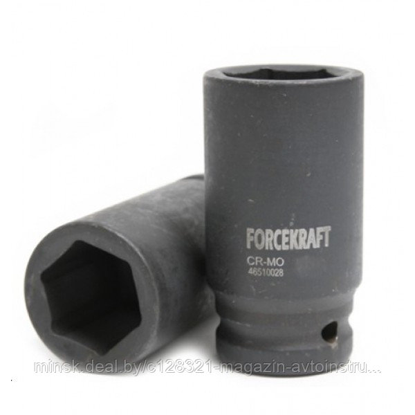 Головка ударная глубокая 3/4" 43мм (6гр.) FORCEKRAFT FK-46510043