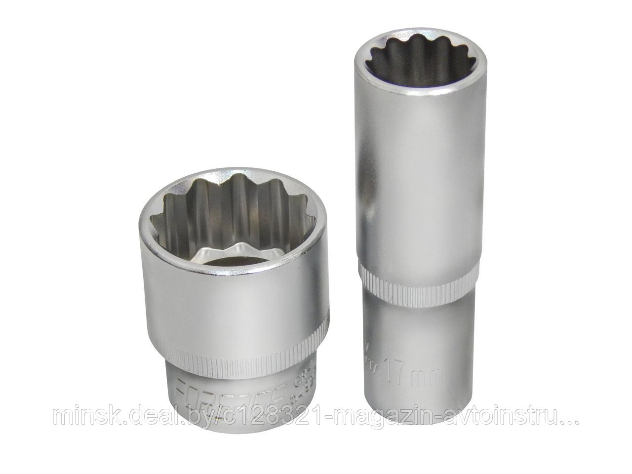 Головка 18мм 1/2" 12 граней Forsage F-54918
