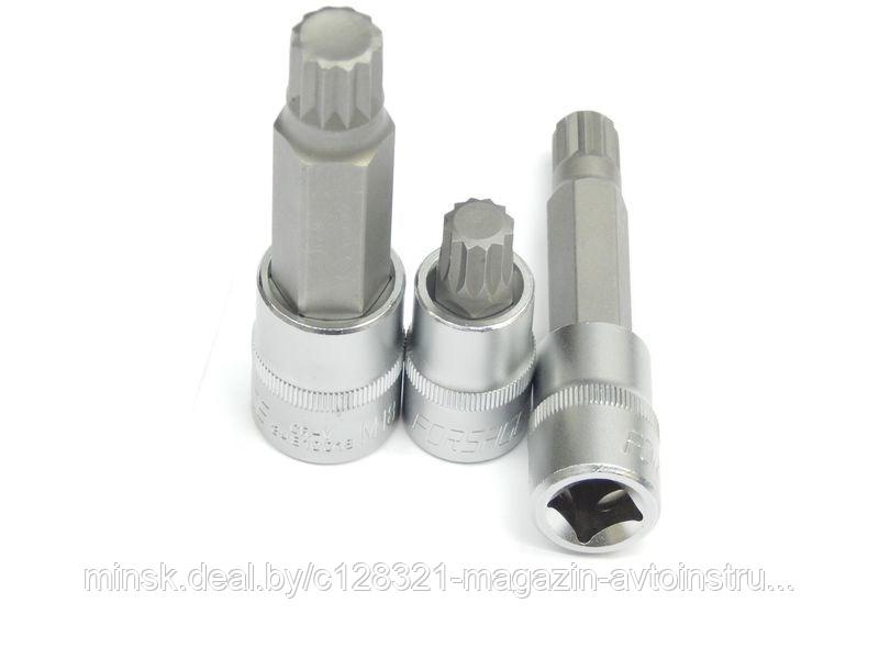 Головка бита 12-лучевая M8 (55ммL), 1/2" Rock FORCE RF-34805508