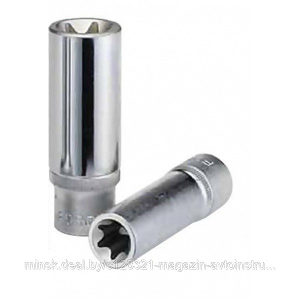 Головка торкс глубокая E12 1/2" Forsage F-5467712