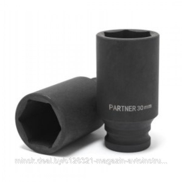 Головка ударная глубокая 38мм (6гр),1/2" Partner PA-4458538