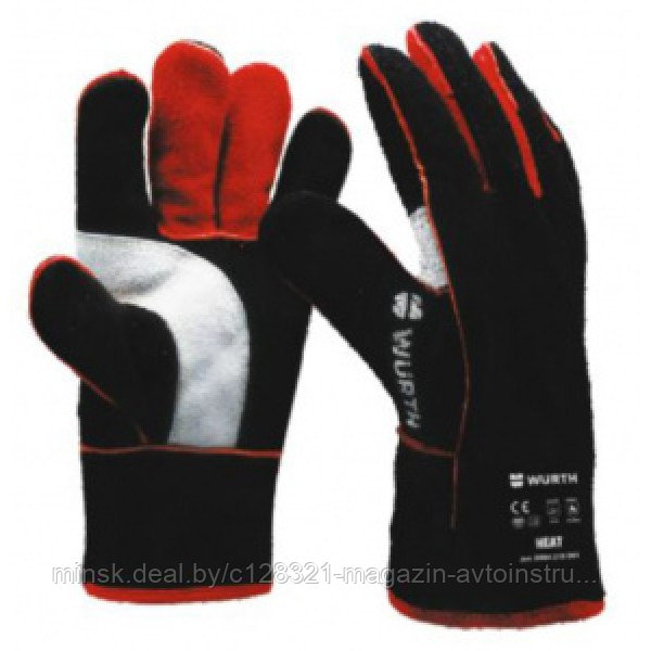 Перчатки защитные для сварщика (Краги) Heat, защитные свойства: Мп, Ми, Тр, Тп400, То PORTWEST 0984310001