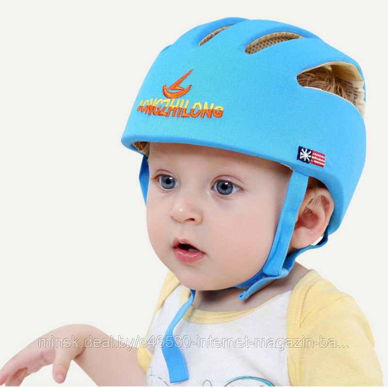 Шлем для новорожденного противоударный. Детский шлем. - фото 2 - id-p127880301