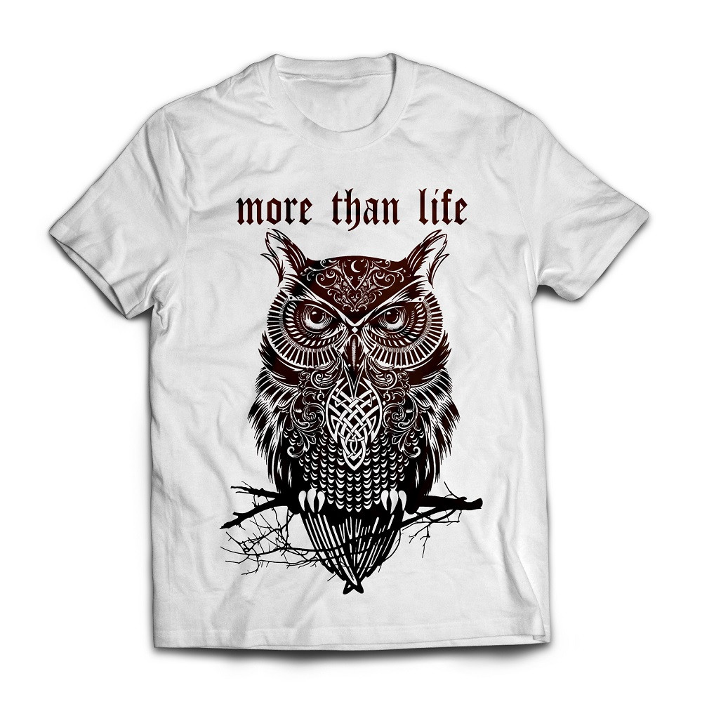Футболка More Than Life Owl