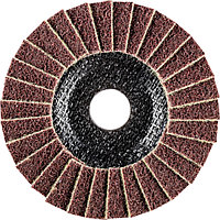 Круг шлифовальный волоконный лепестковый диаметром 125 мм POLIVLIES PVL 125 A 180 М (среднее)