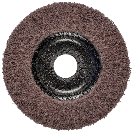 Круг шлифовальный волоконный лепестковый диаметром 115 мм POLINOX PNL 115-22,23 A - фото 1 - id-p127627373