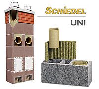 Керамический дымоход Schiedel Uni двухходовые с вентиляцией 4 м.п., d=140/140мм