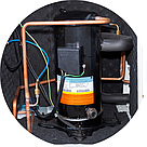 Низкотемпературный холодильный агрегат OPTILINE CALIBER-3-ZF09K4E, фото 4