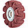 Круг шлифовальный волоконный диаметром 150 мм шириной 50 мм POLINOX PNG 15050/25,4 A, для прямых шлифмашин, фото 2