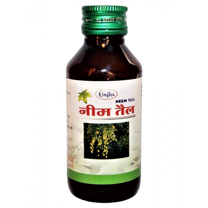 Масло Нима, Unjha Neem Oil, 50 мл – противогрибковое, антибактериальное, антивирусное средствои