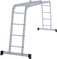 Лестница - трансформер четырехсекционная 4х4 серия NV132 Новая высота