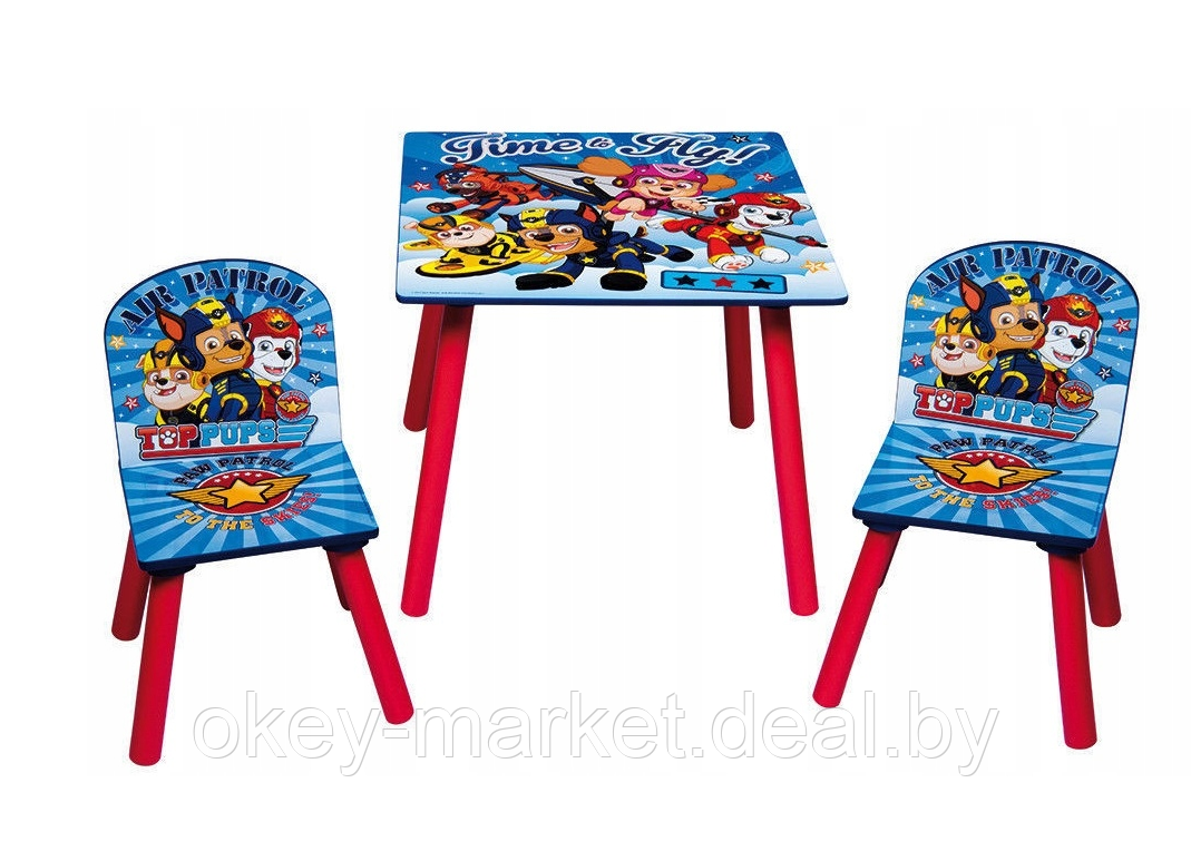 Журнальный столик со стульями для детей Щенячий патруль 4978 - фото 1 - id-p128088539