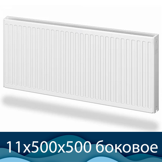 Стальной радиатор Buderus Logatrend K-Profil 11 500x500 с боковым подключением - фото 2 - id-p126912083