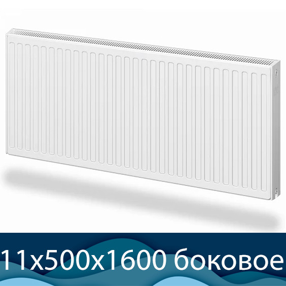 Стальной радиатор Buderus Logatrend K-Profil 11 500x1600 с боковым подключением - фото 2 - id-p126912324