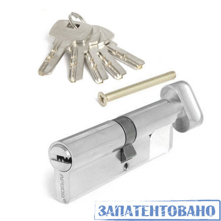 Apecs SM-90-C-NI Цилиндровый механизм с вертушкой - фото 1 - id-p128101575