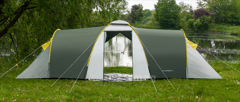 Палатка ACAMPER NADIR 8-местная зелёная/синяя - фото 3 - id-p98258055