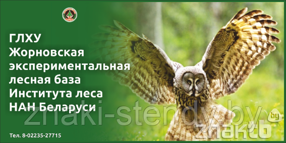 Стенд ЛЕСХОЗ