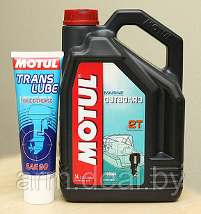 Motul Outboard 2T, масло для 2-х тактных лодочных моторов