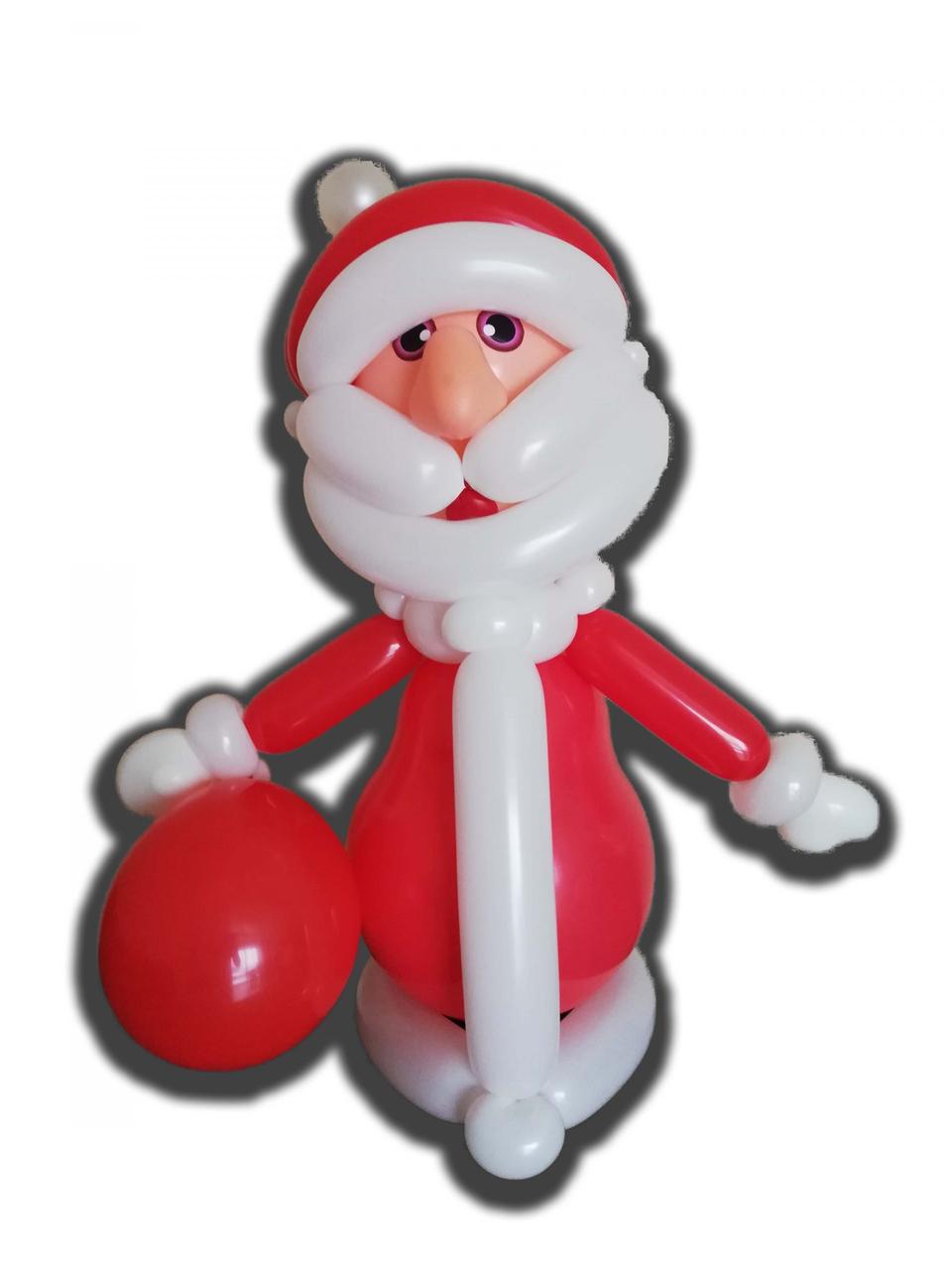 Дед Мороз из шариков