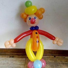 Клоун из шаров 50 см