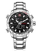 Мужские часы NAVIFORCE 9093 кварцевые наручные. Спортивные водонепроницаемые. Противоударные.