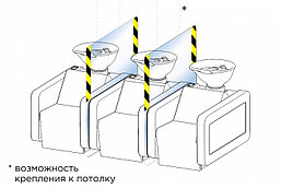 Защитный экран для парикмахерских моек Light