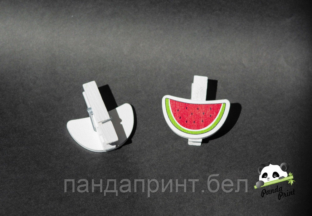 Арбуз на прищепке
